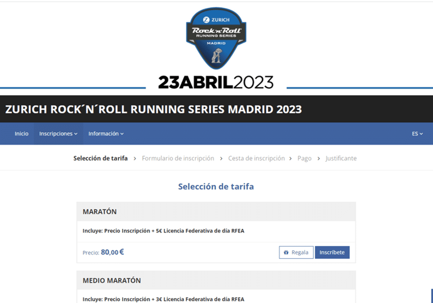 como participar en la carrera de adidas