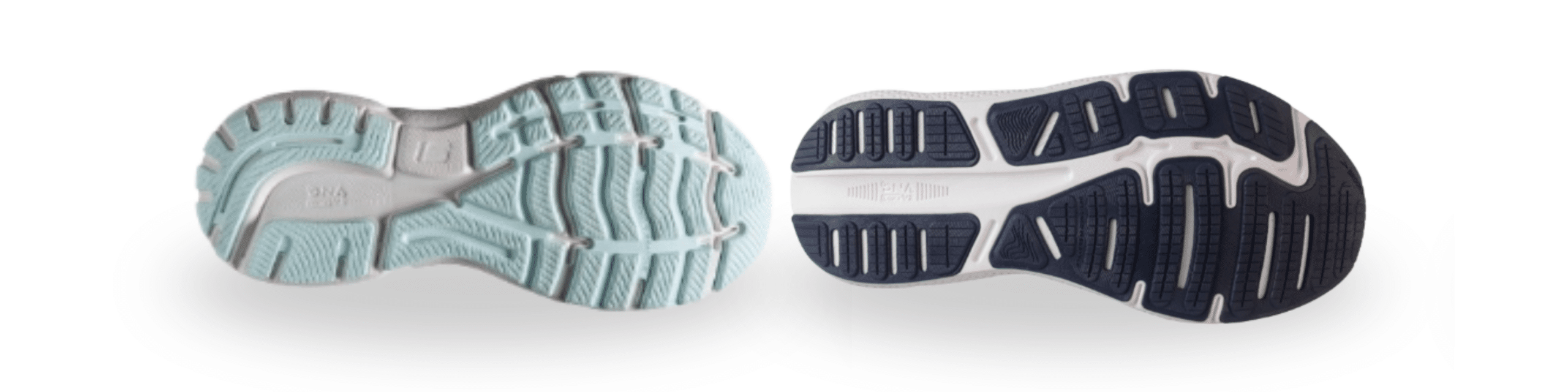 Comparativa de suela Brooks Ghost Max y Ghost 15